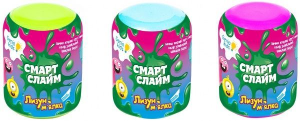 Слайм Genio Kids Лизун-мялка 200 г цвет в ассортименте SLI03